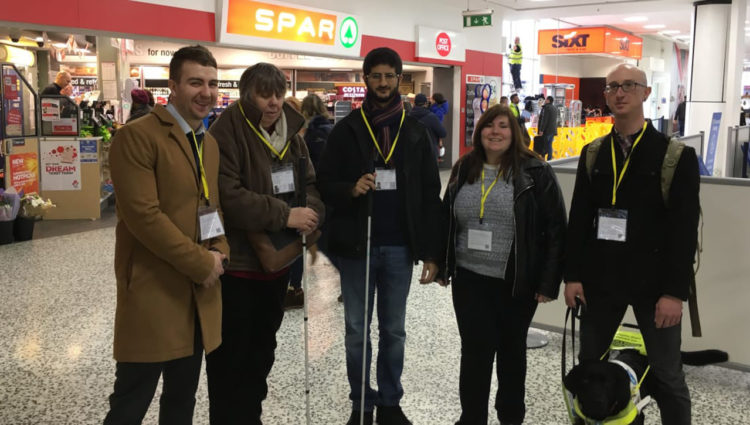 Image depicting members of the Sigh Loss Councils in Birmingham Airport