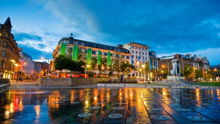 Image of Greater Manchester main square