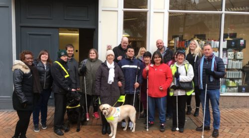 Image showing staff and members of the Sight Loss Councils