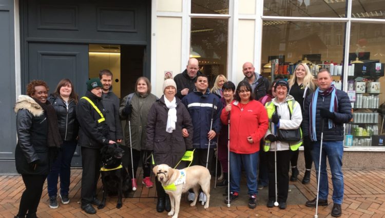 Image showing staff and members of the Sight Loss Councils