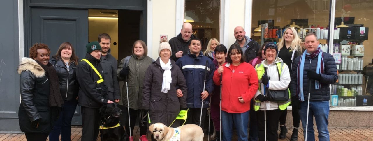 Image showing staff and members of the Sight Loss Councils