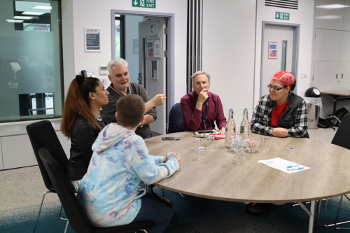 Sight Loss Council members around discussion table