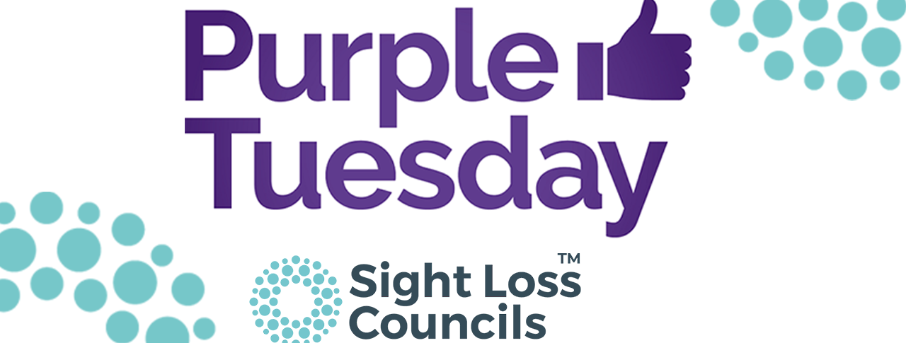 Purple Tuesday banner