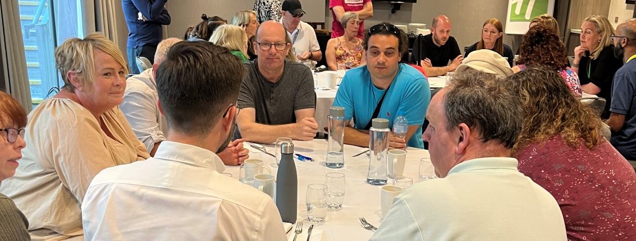 Attendees at Making Retail Accessible event in round table discussions