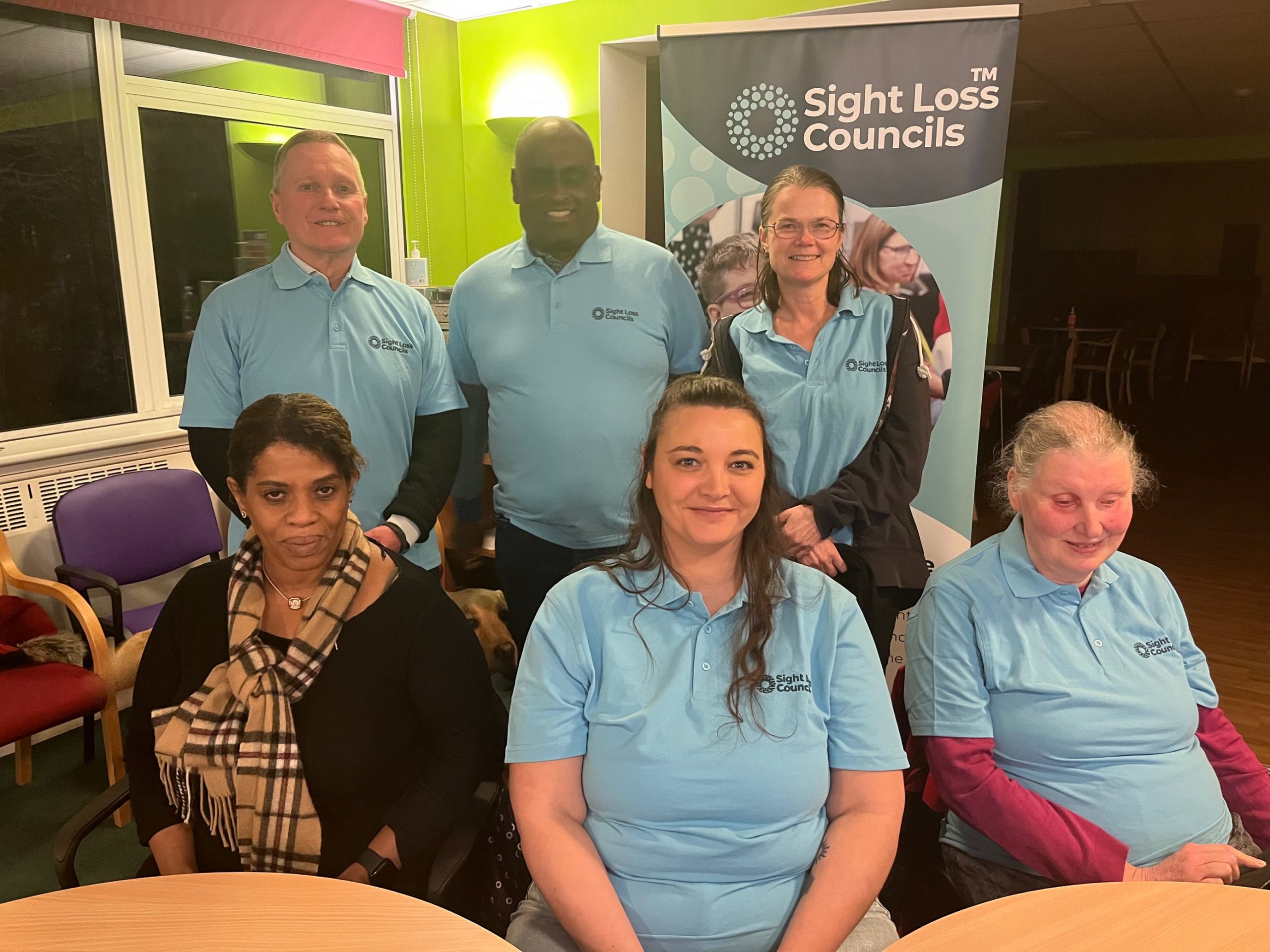 SW London SLC members. Top row, from left to right: Harry Meade, Haren Thillainathan and Vicky Blencowe. Bottom row , from left to right: Jennifer Smith, Nikki Hughes and Mary Cox