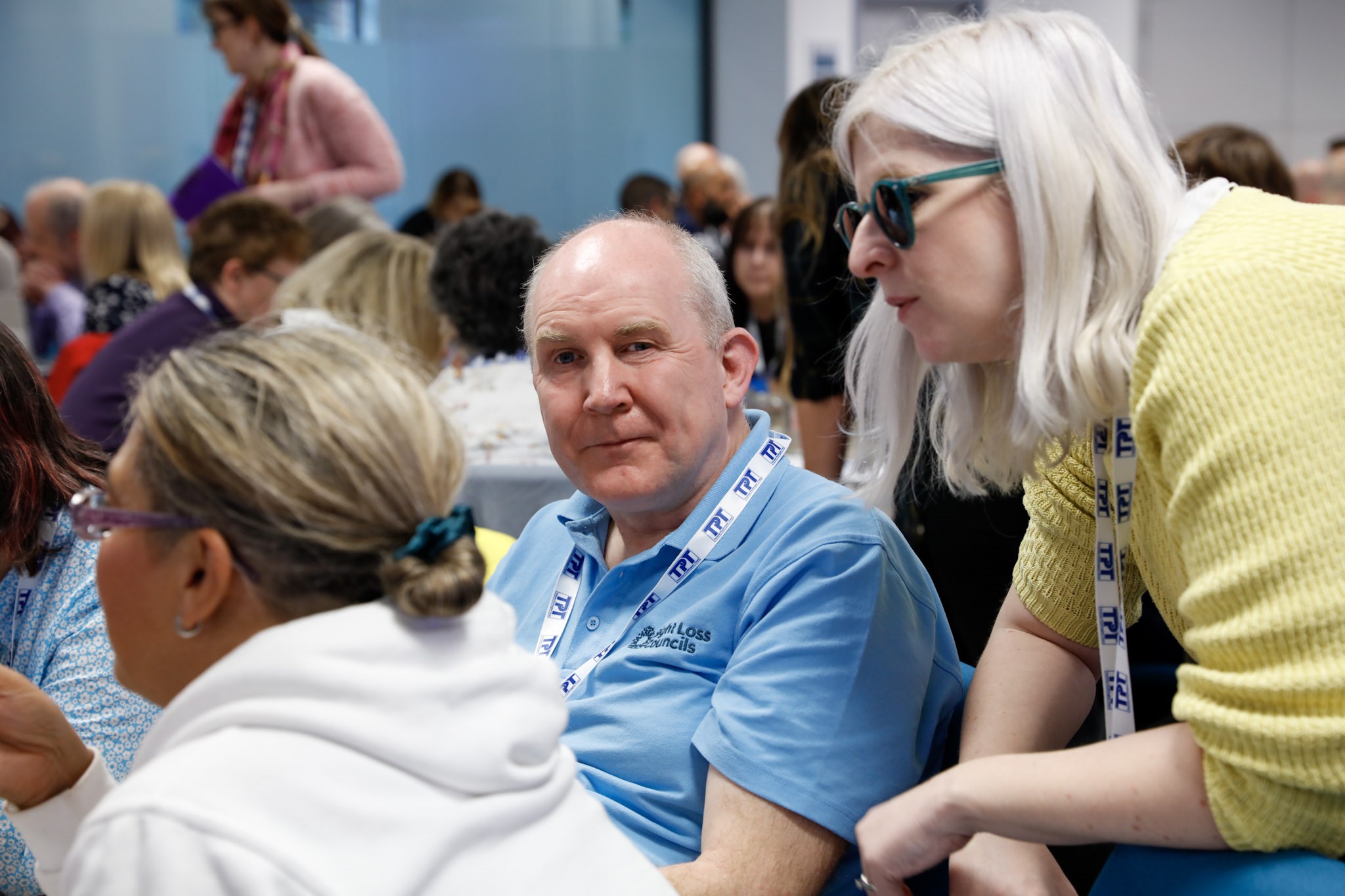 Paul Hopkins, Birmingham & Black Country SLC member, pictured with Louise Connop, Senior Engagement Manager for Central England