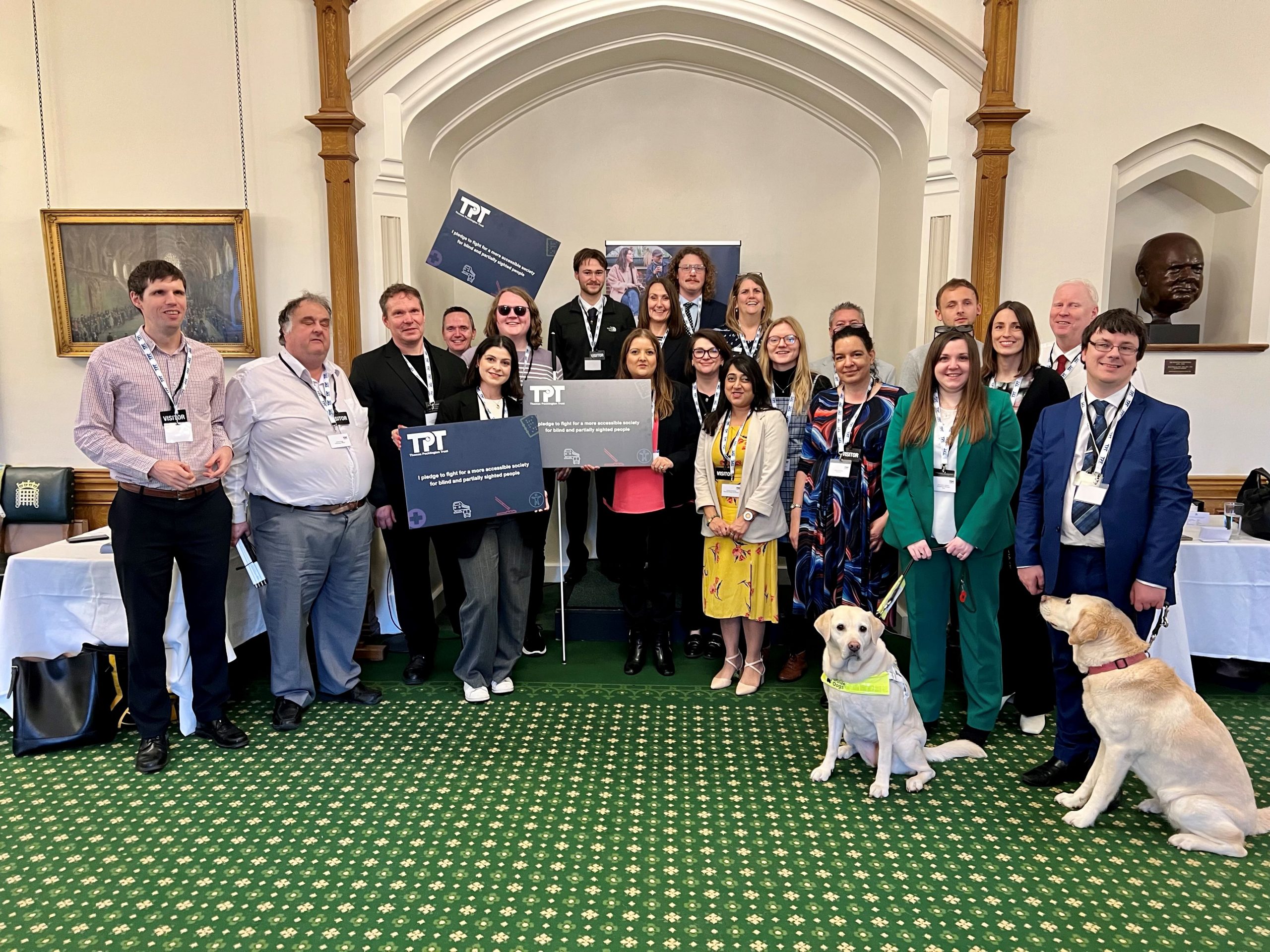 A group photo of TPT staff and volunteers who attended the event.