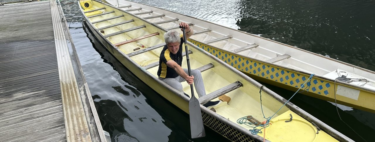 Mike Wright, reached his end goal of getting to the Dragonboat Event after using public transport successfully.